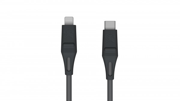 STM dux cable USB-C to Lightning (1.5m) - grey | Unicorn Store