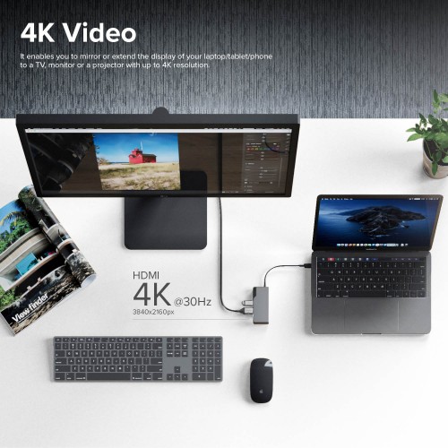Alogic USB-C Fusion Max 6 in 1 Hub