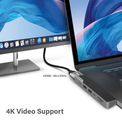 ALOGIC USB-C DOCK NANO GEN 2 - ULTRA SERIES - SPACE GREY | Unicorn Store