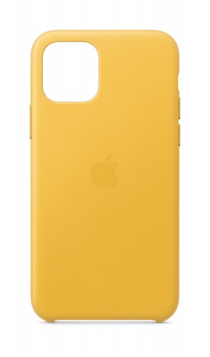 Apple iPhone 11 Pro Leather Case - Meyer Lemon