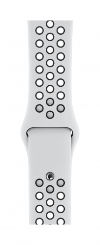 Apple Watch 40mm Pure Platinum/Black Nike Sport Band - Regular