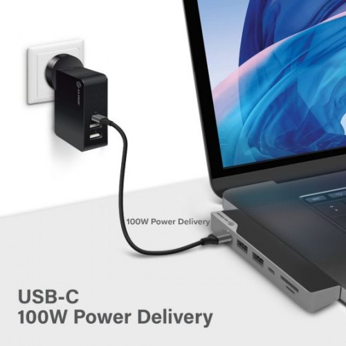 ALOGIC USB-C DOCK NANO GEN 2 - ULTRA SERIES - SPACE GREY | Unicorn Store