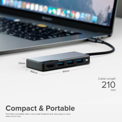 Alogic USB-C Fusion Core 5 in 1 Hub