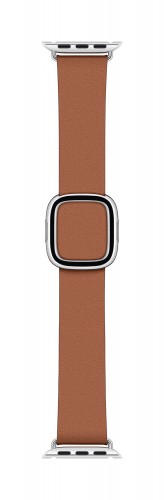 Apple Watch 40mm Saddle Brown Modern Buckle - Medium