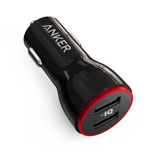 ANKER POWERDRIVE 4.8 AMP 2-PORT CAR CHARGER